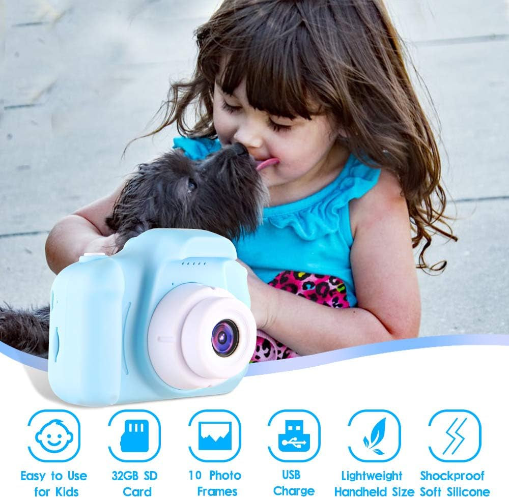 Kids Camera, Digital Camera for Toddlers Age 3-7