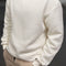 Men's Drop Shoulder Plain Long Sleeve Going Out Casual Sweatshirt