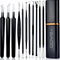 Pimple Popper Tool Kit 11 Pcs, Blackhead Remover Pimple Extractor Tools with Metal Case